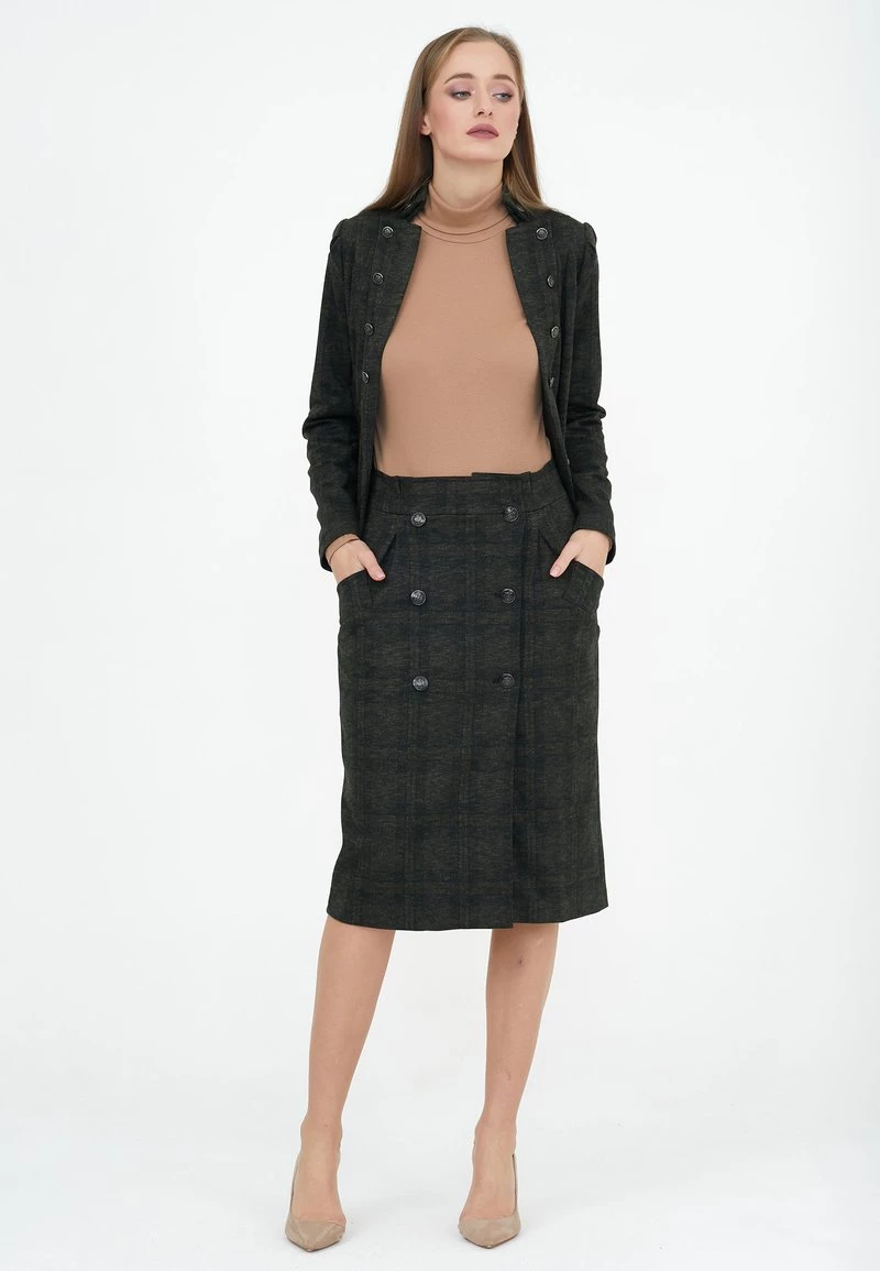 Le migliori recensioni di 𧨠Madam-T Donna ROCK NORMA - Gonna A Portafoglio - Khaki π - immagine 6