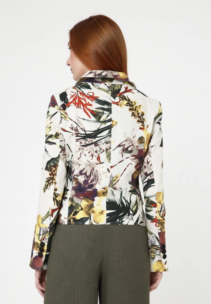 Miglior prezzo β€οΈ Madam-T Donna Blazer - Milch Gelb π - immagine 3