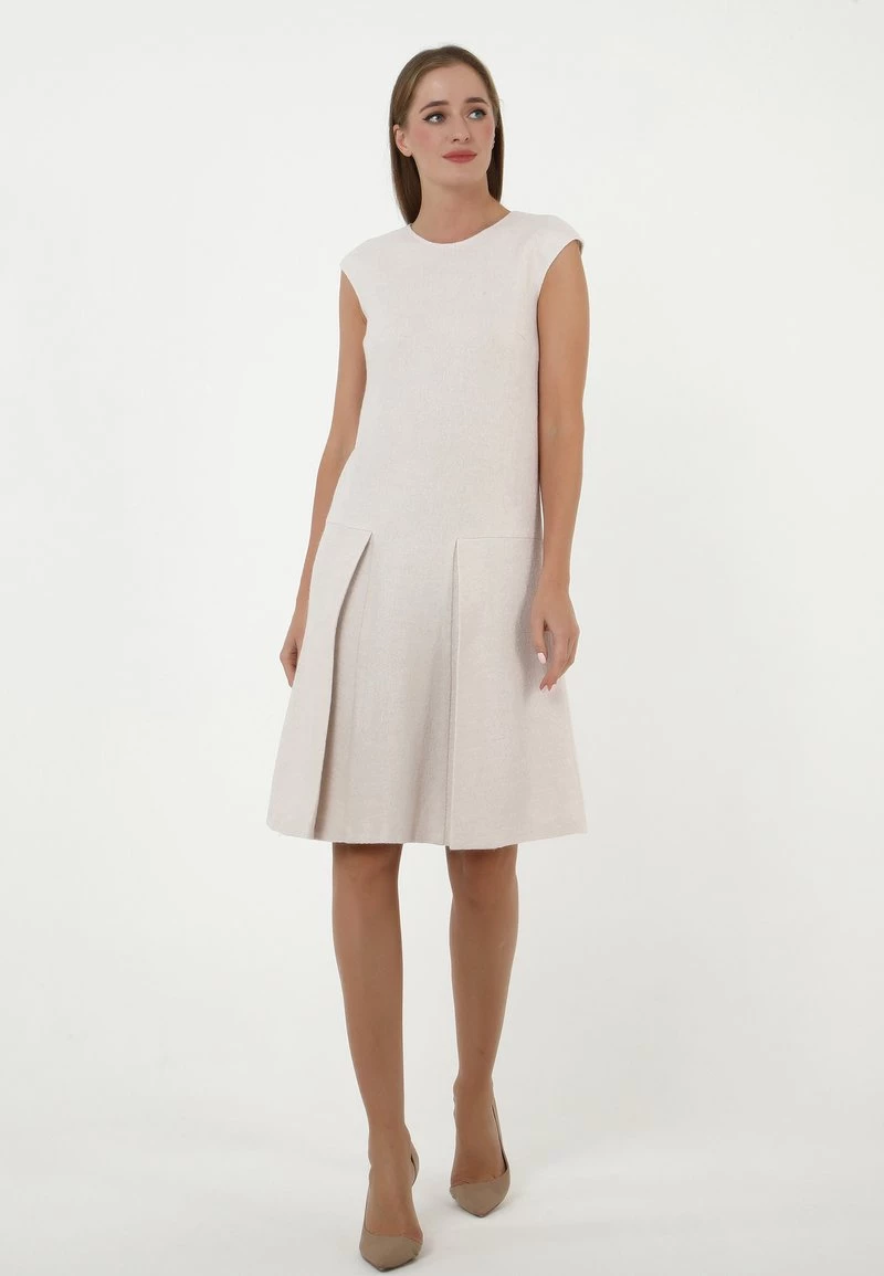 Offerte β€οΈ Madam-T Donna GASCONA - Vestito Estivo - Creme π― - immagine 2