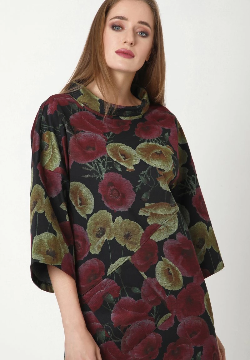 Promo π€© Madam-T Donna PELAGEYA - Vestito Di Maglina - Blue, Fuchsia β¨ - immagine 4