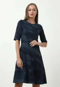 Offerte ✨ Madam-T Donna SAPALERI - Vestito Estivo - Blau/schwarz 🧨