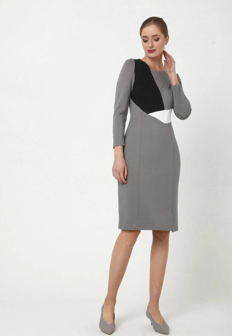 Offerte π Madam-T Donna LAIMA - Tubino - Grau Schwarz π