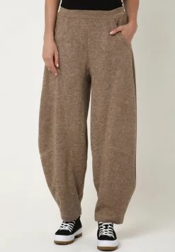 Nuovo di zecca 🌟 Madam-T Donna ERIN - Pantaloni - Dunkel-beige 🤩