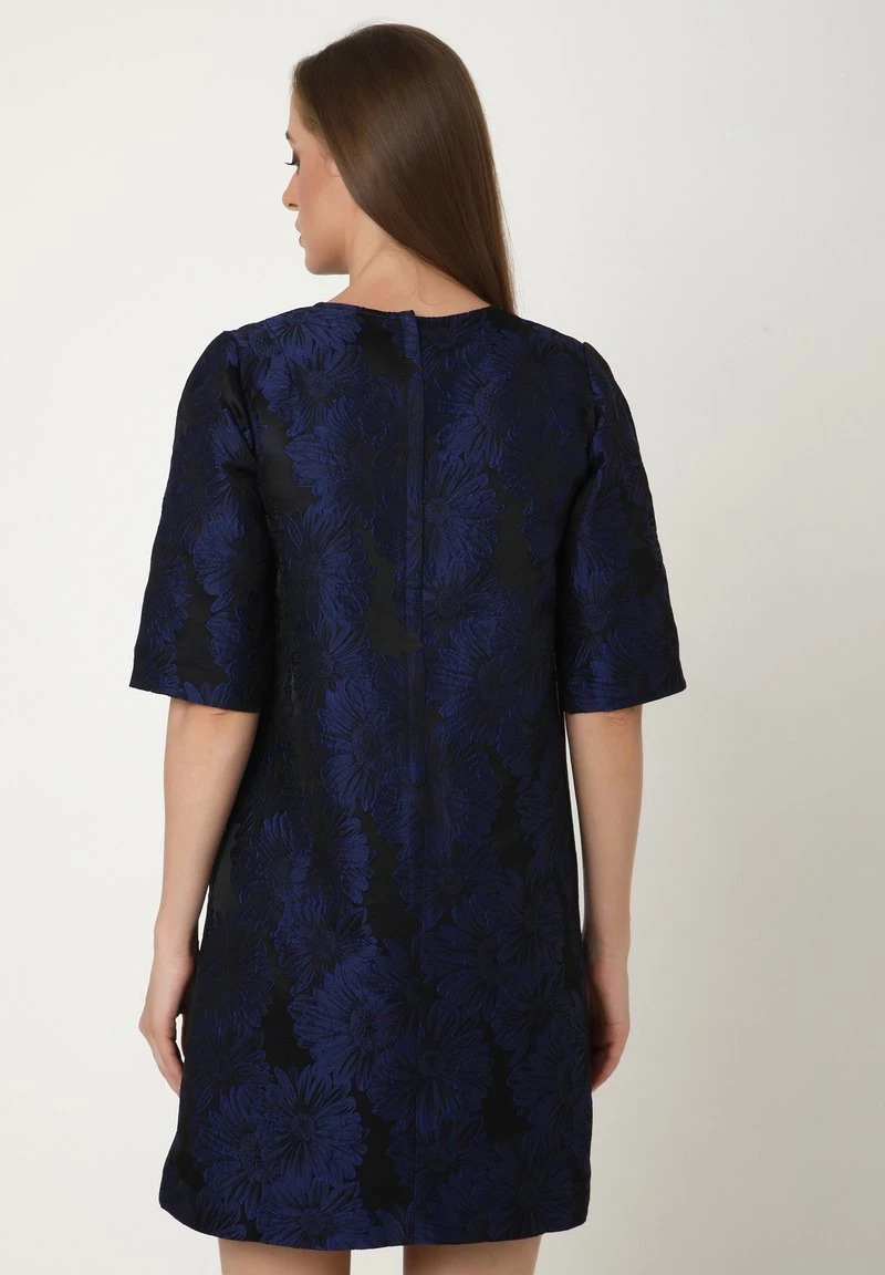 Buono π Madam-T Donna MILANA - Vestito Elegante - Blau/schwarz π - immagine 3