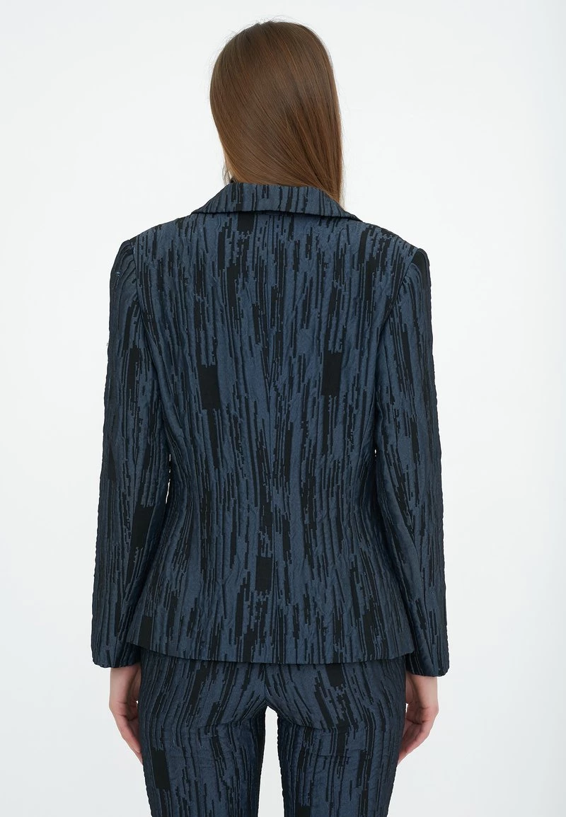 I primi 10 π Madam-T Donna MANA - Blazer - Black / Blue π - immagine 3