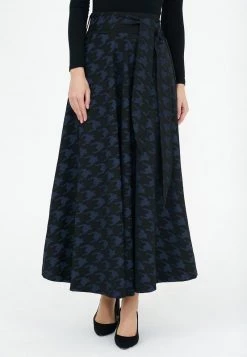 Bilancio 👏 Madam-T Donna ROCK RITA - Gonna Lunga - Black/blue ✨