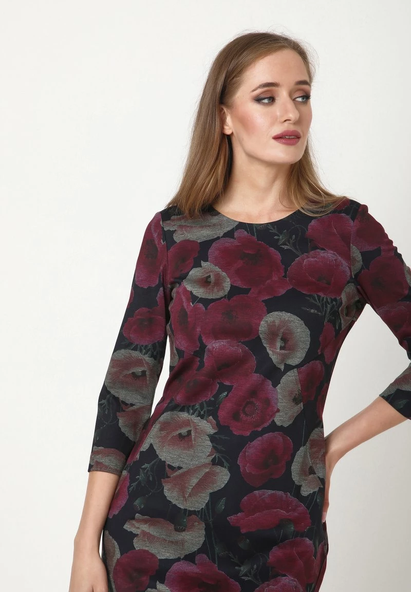 Il più economico 🤩 Madam-T Donna EMMARA - Vestito Di Maglina - Blue Fuchsia 😀 - immagine 4