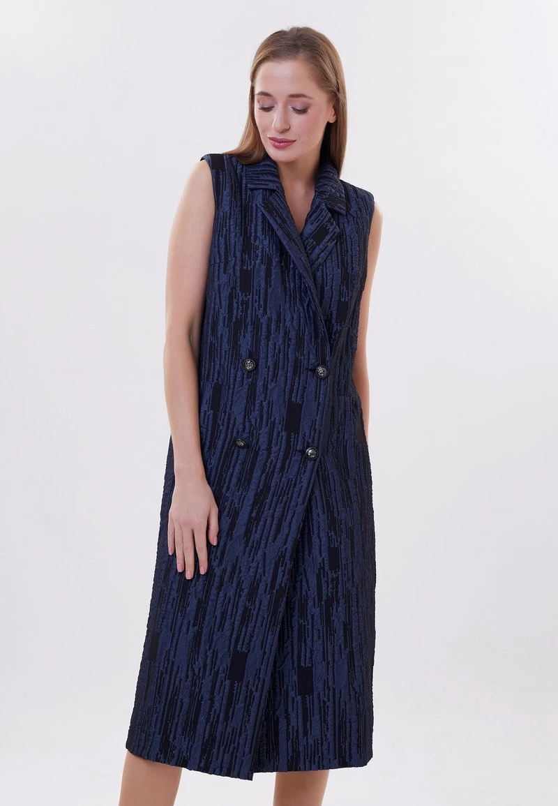 Vendita all'ingrosso π₯° Madam-T Donna ESPERANSA - Abito A Camicia - Bla Askk/blau π - immagine 6