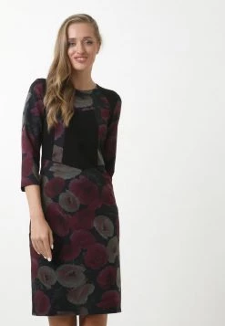 Presa 💯 Madam-T Donna ALMAZA - Tubino - Schwarz/senf ✔️