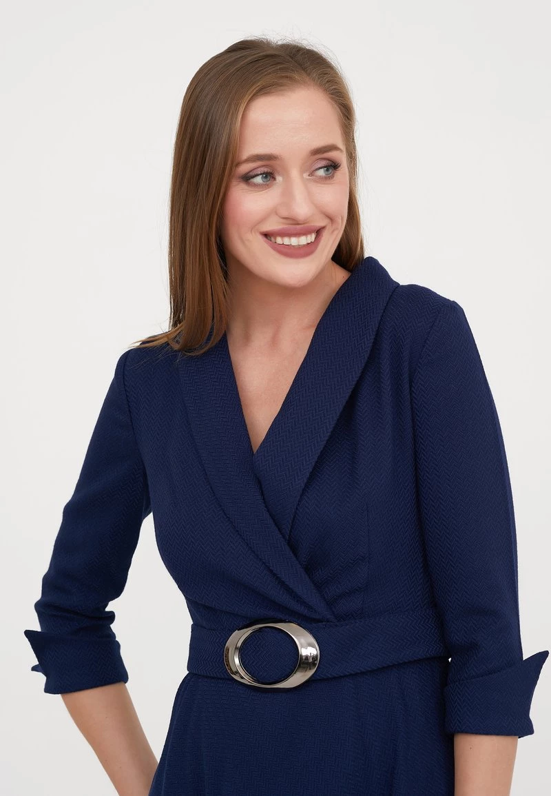 Presa ❤️ Madam-T Donna NENSI - Vestito Estivo - Blau ⭐ - immagine 4