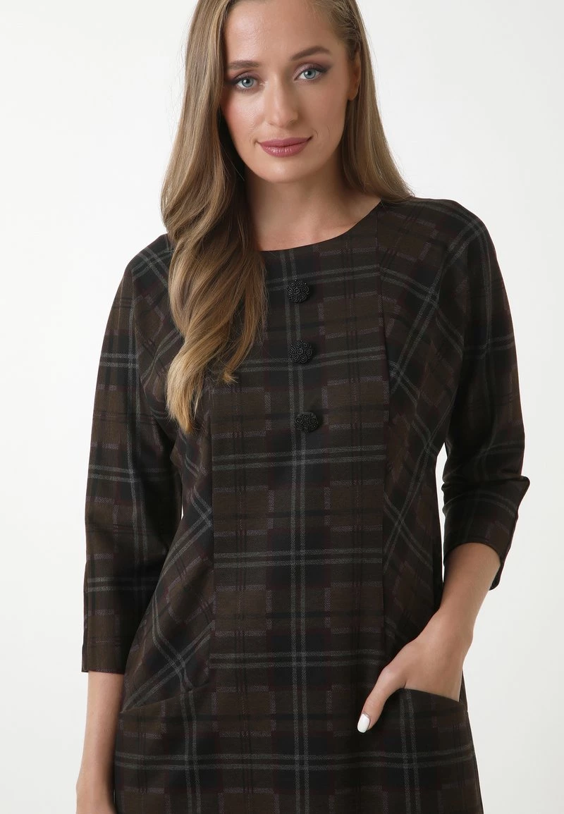 Le migliori recensioni di β Madam-T Donna INSIGMA - Vestito Estivo - Schwarz Senf π― - immagine 5