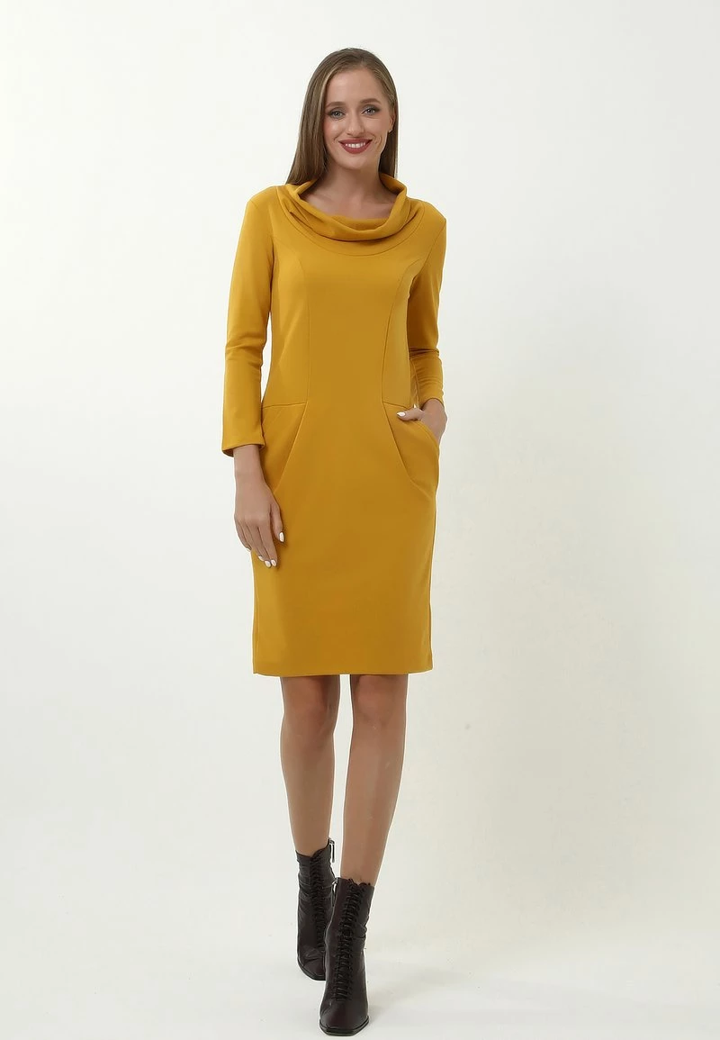 Promo π Madam-T Donna Vestito Estivo - Senf β - immagine 2