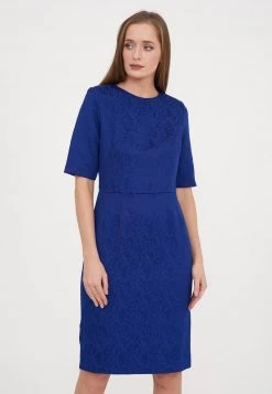 Vendita all'ingrosso 🛒 Madam-T Donna TROPICANA - Vestito Estivo - Indigo ⌛