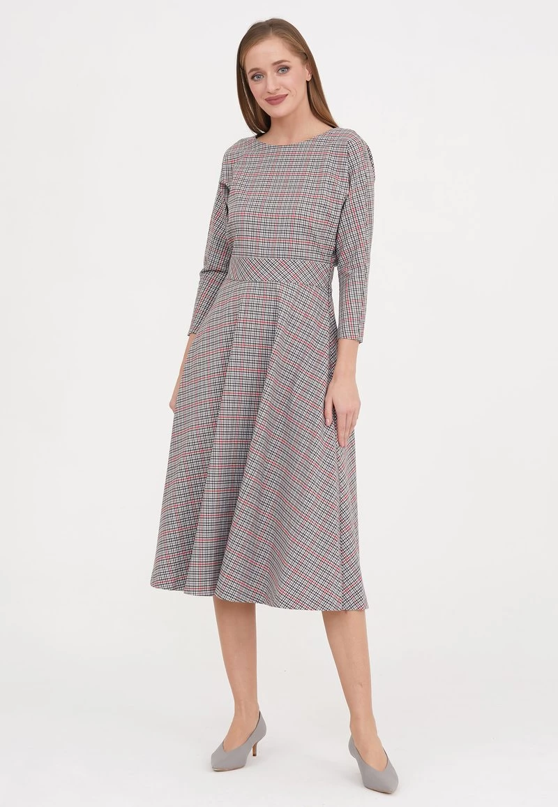 Acquistare 𧨠Madam-T Donna ASUANA - Vestito Estivo - Grüner Zig/rot π€©