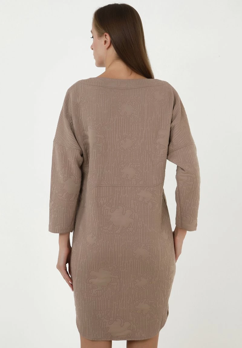 Sconto π Madam-T Donna LEONIE - Tubino - Dunkel Beige π₯ - immagine 3