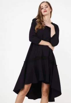 Sconto β Madam-T Donna Vestito Estivo - Pflaume π