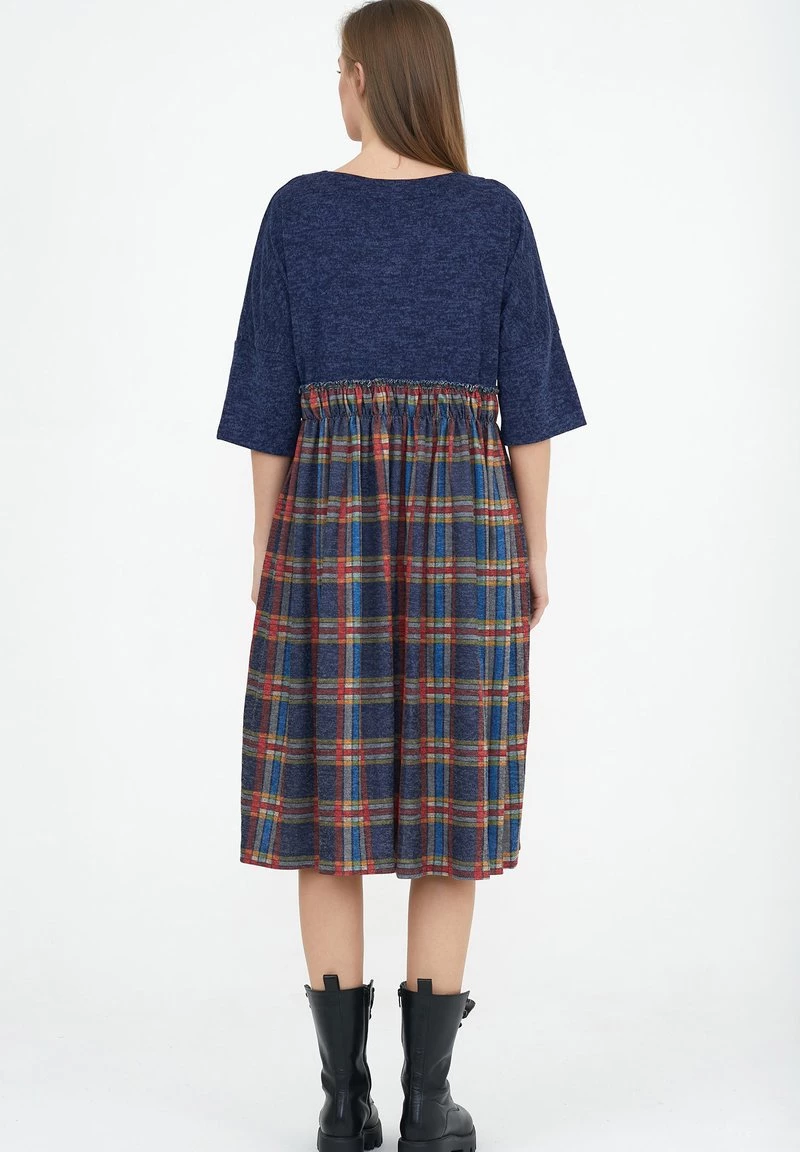 A buon mercato π₯ Madam-T Donna OFELIA - Vestito Estivo - Blau/rot β - immagine 3