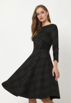 Acquistare ⌛ Madam-T Donna LUIZIANA - Tubino - Schwarz, Grün 💯