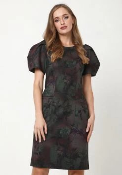 Miglior offerta ❤️ Madam-T Donna ANGELICA - Vestito Di Maglina - Grün/pflaume 👍