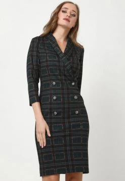 Nuovo 🎉 Madam-T Donna KONTATA - Tubino - Schwarz Grün 🥰