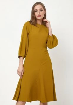 Vendita all'ingrosso ⭐ Madam-T Donna CHARLOTTA - Tubino - Senf ✨