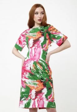 Vendita all'ingrosso ✨ Madam-T Donna JUDY - Tubino - Weiß/rosa 😀