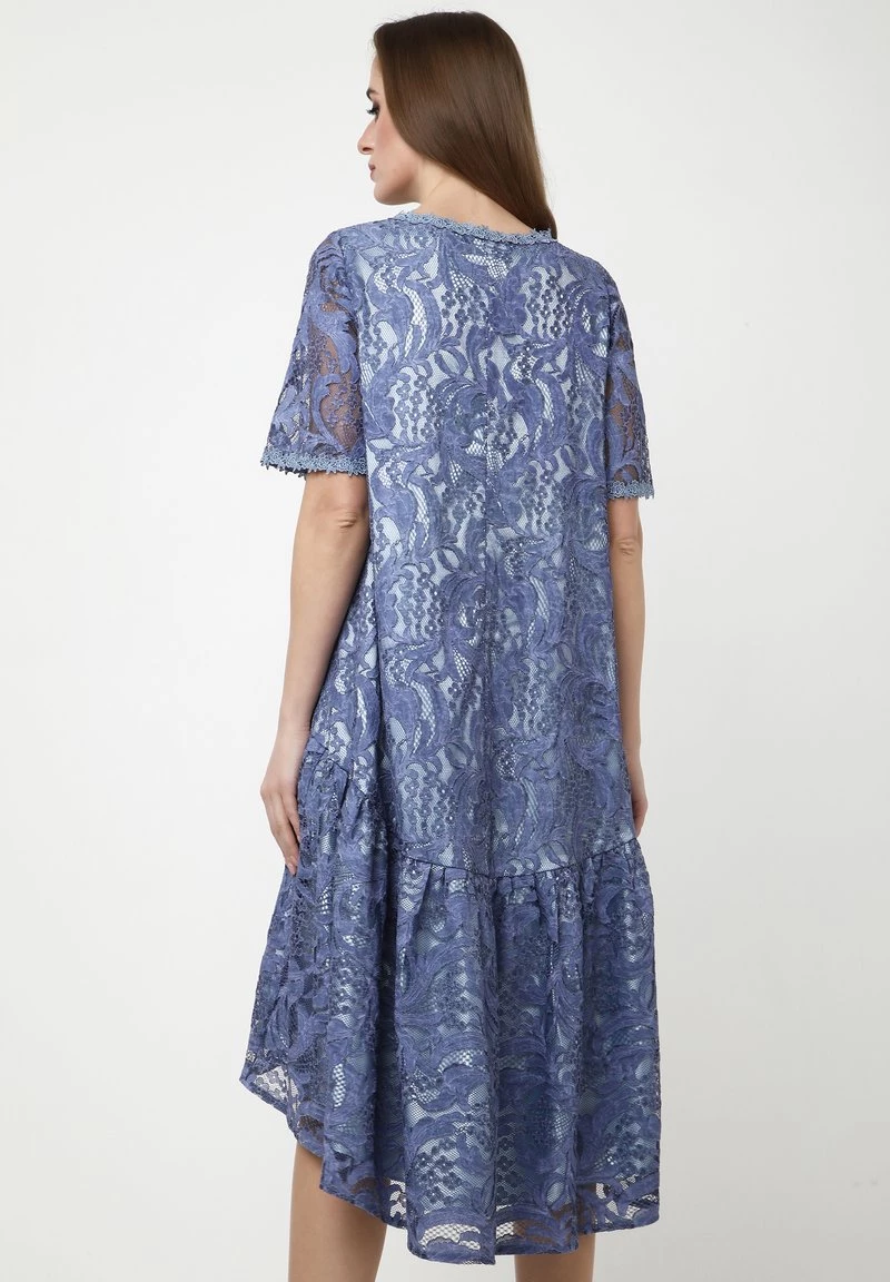 Migliore vendita π Madam-T Donna EVA - Vestito Estivo - Indigo β€οΈ - immagine 3