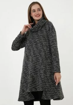 Nuovo di zecca 👍 Madam-T Donna SHELBY - Abito In Maglia - Grau 🔔