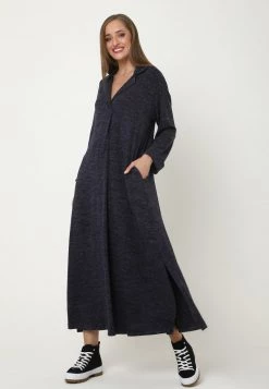 Buono 👍 Madam-T Donna CLARICE - Vestito Estivo - Blau 😀