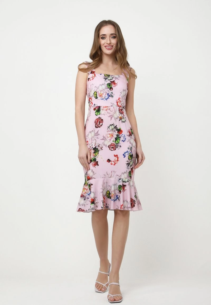 Promo β€οΈ Madam-T Donna ROMANA - Vestito Estivo - Blass Rosa, Rot π₯ - immagine 2