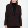 Promo 🥰 Madam-T Donna MANA - Blazer - Black / Maroon 🔥