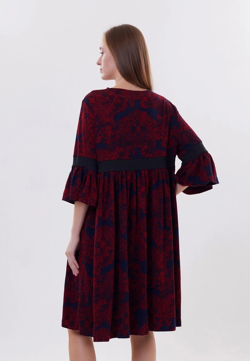 Sconto β€οΈ Madam-T Donna GALAXIA - Vestito Estivo - Blau Howdy Rot π - immagine 3