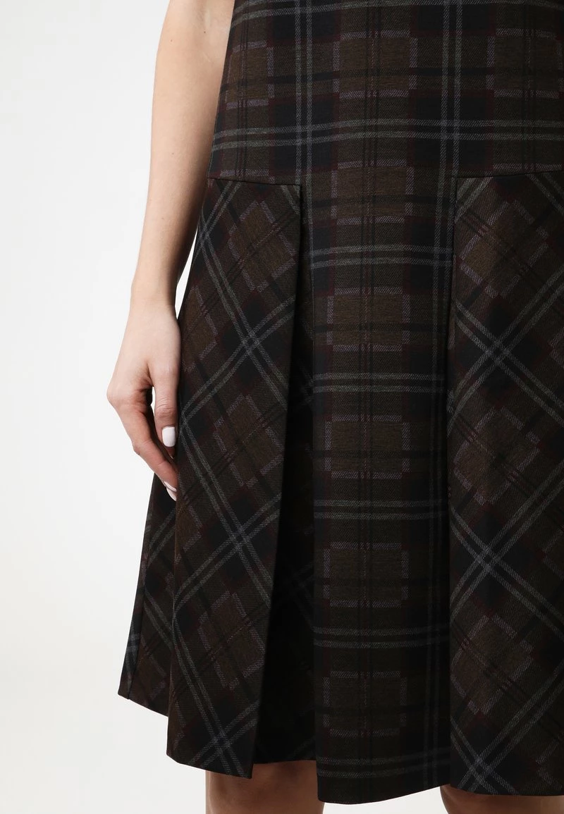 Offerte π Madam-T Donna Vestito Estivo - Schwarz/ Senf π€© - immagine 6