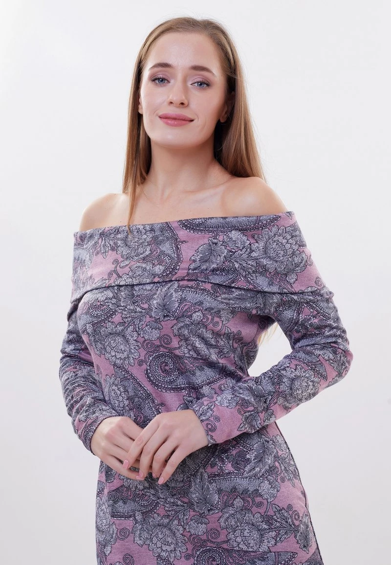 Promo βοΈ Madam-T Donna JANINE - Tubino - Rosa/grüne Bucht π - immagine 7