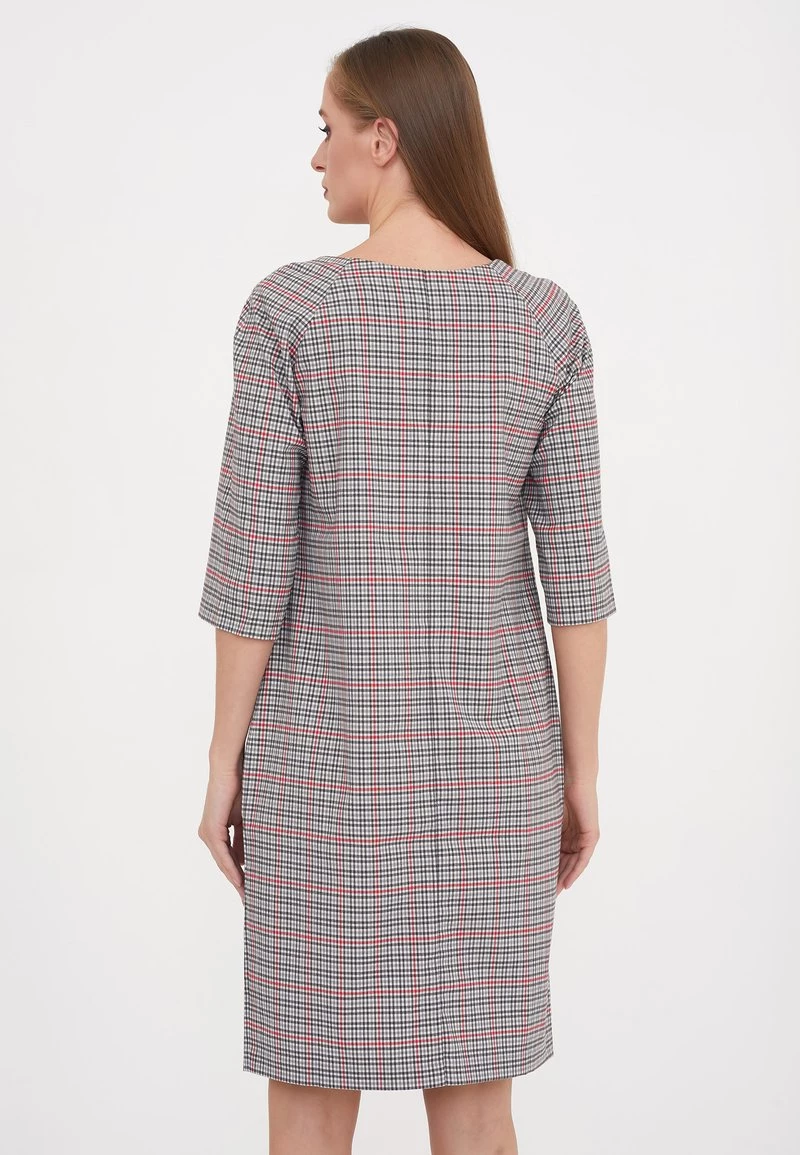 Vendita lampo π Madam-T Donna FERULE - Vestito Estivo - Grüner Zig/rot π - immagine 3