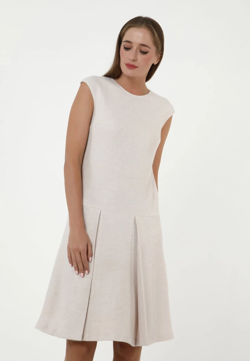 Offerte β€οΈ Madam-T Donna GASCONA - Vestito Estivo - Creme π―