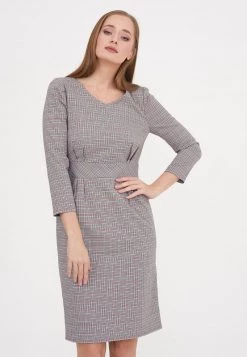 Nuovo di zecca ✨ Madam-T Donna ALIA - Tubino - Grüner Vogel / Rosa 👏