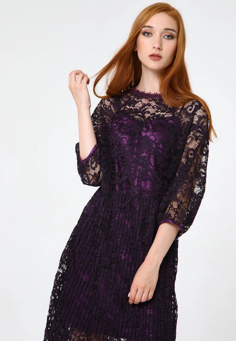 Offerte π Madam-T Donna ADAMASA - Vestito Estivo - Lila β¨ - immagine 6