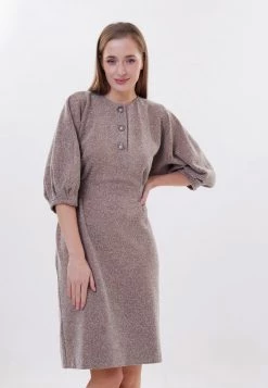 Nuovo βοΈ Madam-T Donna BRUNILDA - Tubino - Bla Utzk / Senf π€©