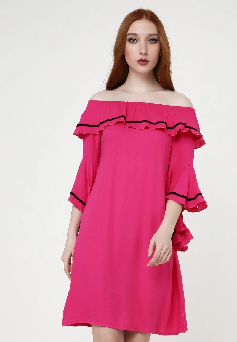 Miglior prezzo π€© Madam-T Donna SALLY - Vestito Estivo - Fuchsie β¨