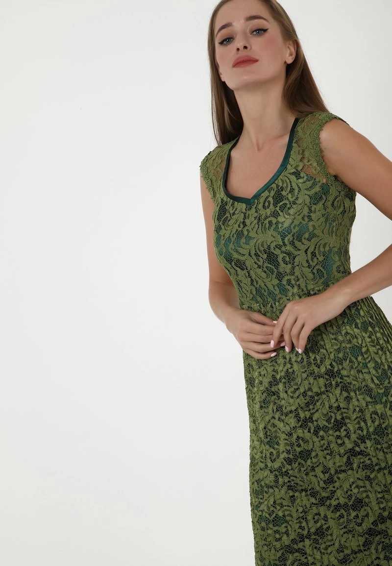 Vendita calda 🤩 Madam-T Donna KAYLE - Vestito Elegante - Olive 🧨 - immagine 7