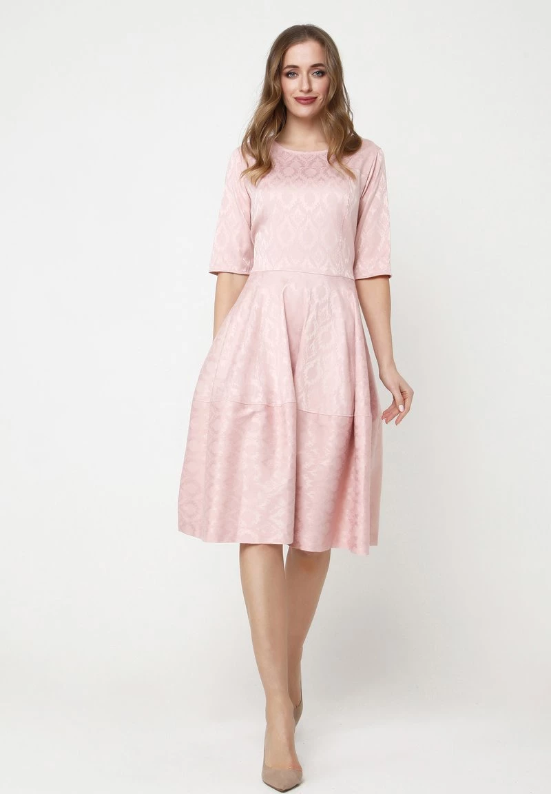 A buon mercato π₯ Madam-T Donna Vestito Estivo - Rosa β€οΈ - immagine 6