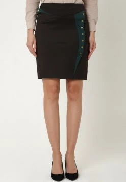 Il più economico 👍 Madam-T Donna ROCK ROCK GUCHANA - Gonna A Tubino - Braun 🌟