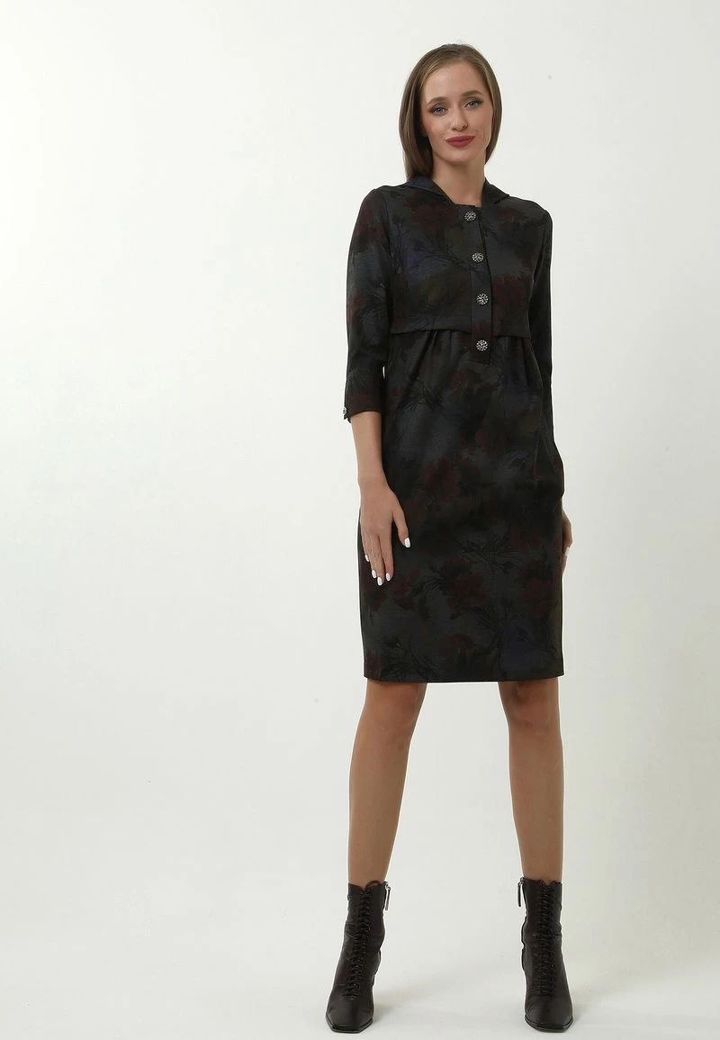 Vendita all'ingrosso π Madam-T Donna VETRA - Tubino - Grau, Braun π₯ - immagine 5