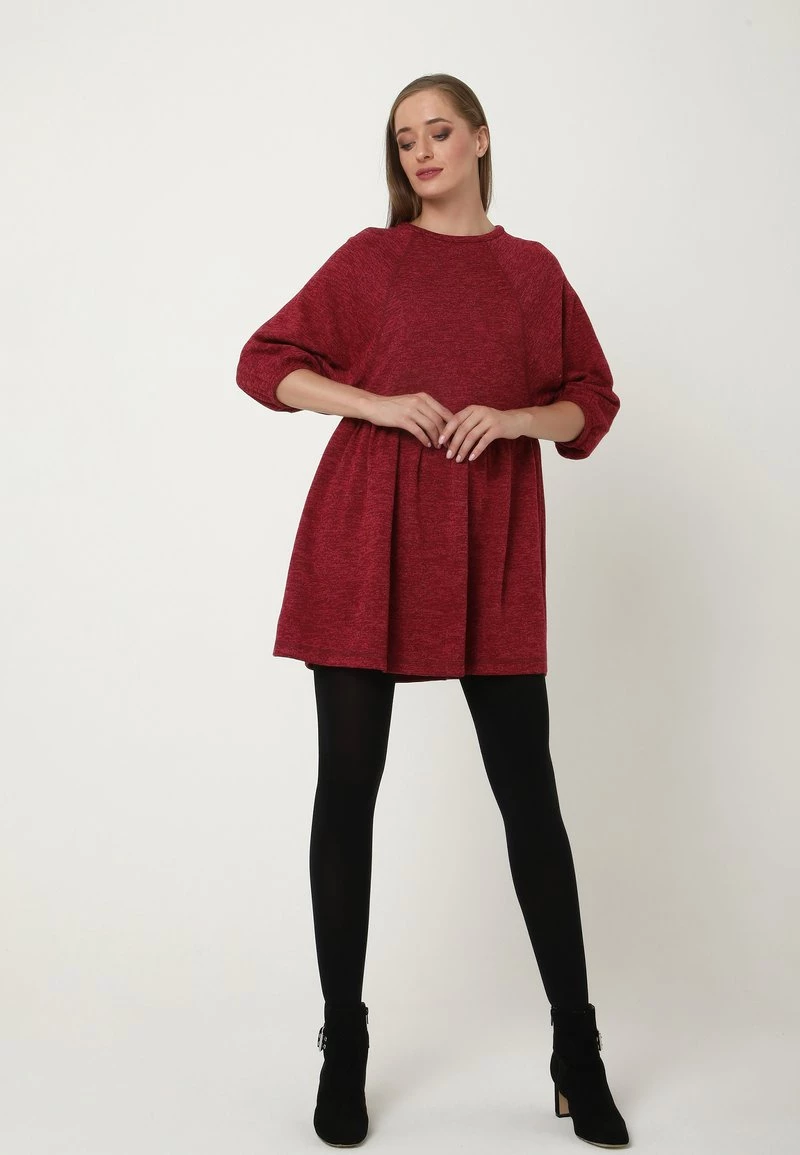 Miglior prezzo β Madam-T Donna Vestito Estivo - Red β - immagine 4