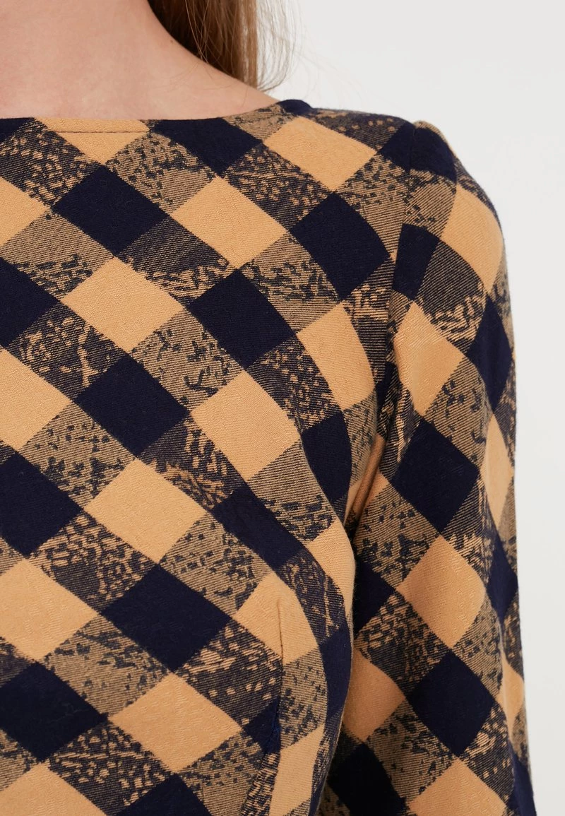 A buon mercato β¨ Madam-T Donna MUARA - Tubino - Beige/blau π - immagine 5