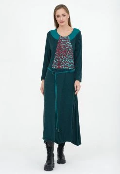 Migliore vendita β¨ Madam-T Donna CHANTA - Vestito Lungo - Green π