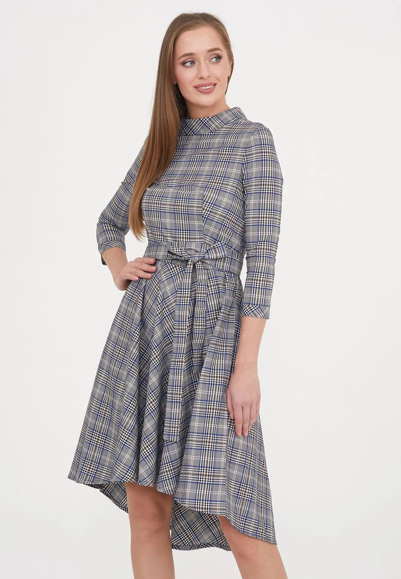 Migliore vendita β¨ Madam-T Donna SAMBRA - Vestito Estivo - Grüner Kumpel/indigo π