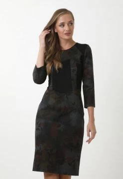 A buon mercato π Madam-T Donna ALMAZA - Tubino - Grau/braun π§¨