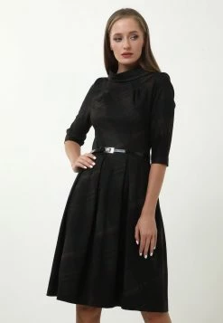 Buono 🌟 Madam-T Donna PORTALEGRO - Vestito Estivo - Schwarz/grün 👏